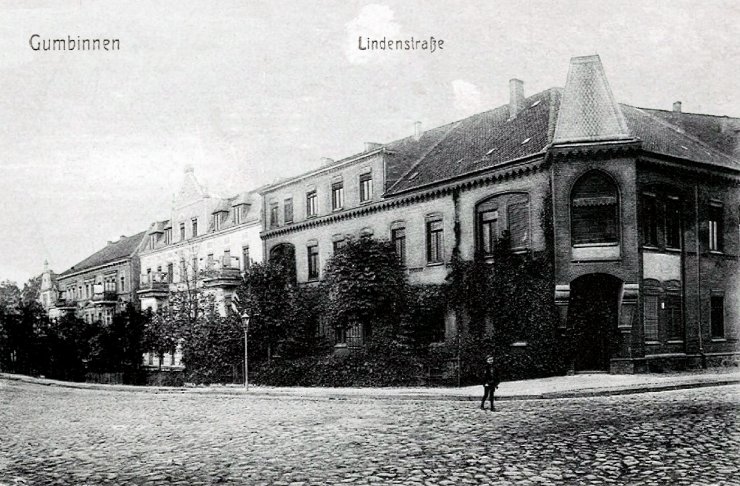 Меельбекштрассе (перекрёсток улиц Зои Космодемьянской и Школьной). 1910–1915 год