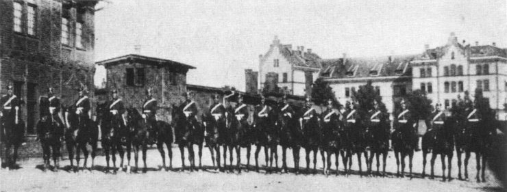 Шлозберг-штрассе, 1918–1919 годы