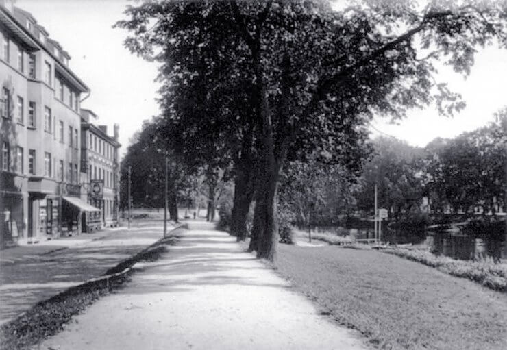 Даммштрассе, 1938–1940 годы (в районе пирса)