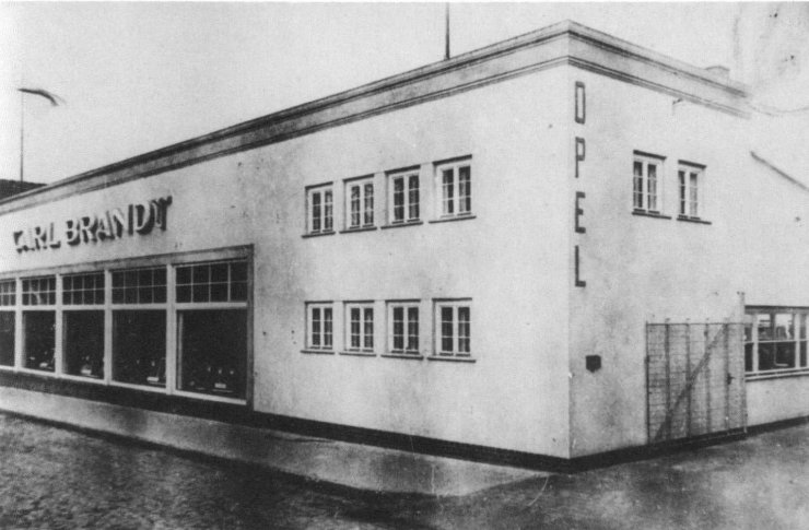 Даммштрассе, 1935 год (в районе бывшего завода «Микродвигатель»)