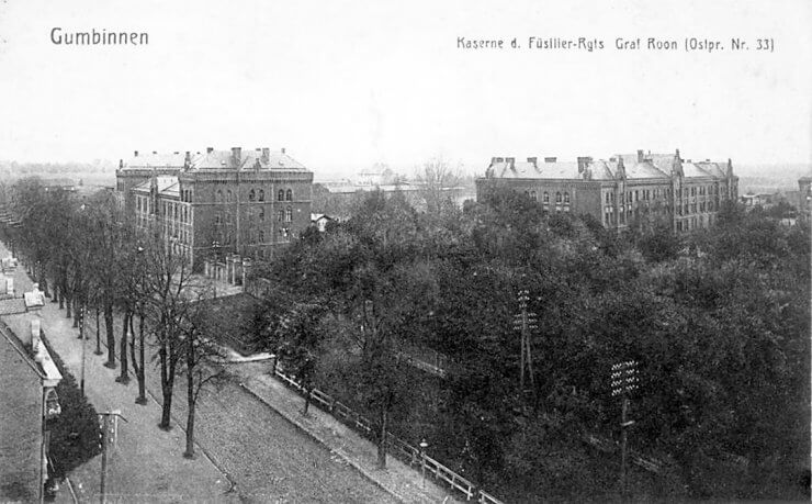 Фридрихштрассе, пехотные казармы, 1904–1914 годы