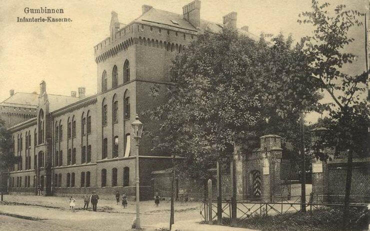 Фридрихштрассе, пехотные казармы, 1910–1915 годы
