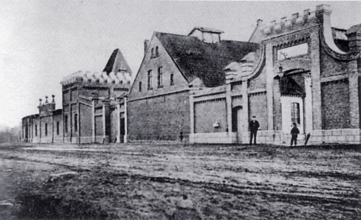 Фридрихштрассе, городская скотобойня, 1910–1915 годы