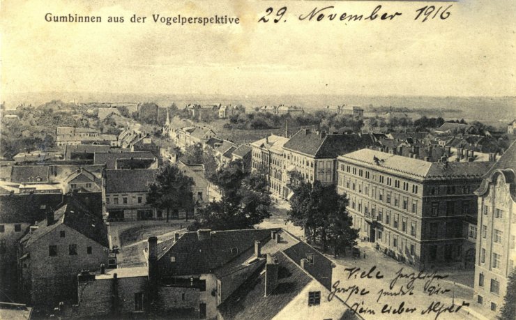 Поворот на Фридрихштрассе, 1916 год