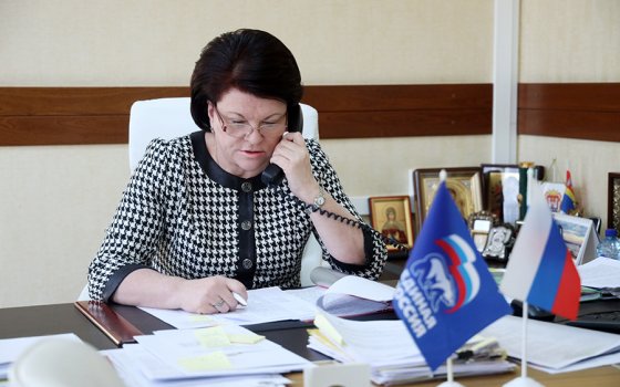 Марина Оргеева в дистанционном формате провела прием граждан