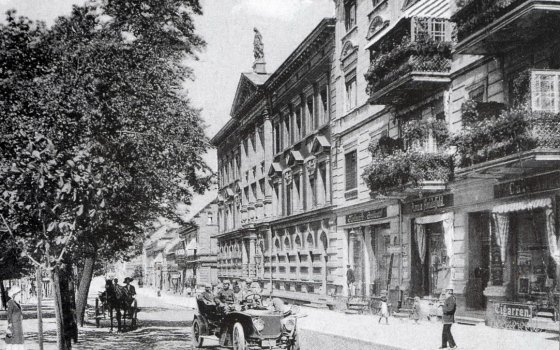 Фридрихштрассе (Инстербургштрассе) — западная часть проспекта им. Ленина