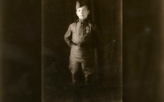 Кораблев Юрий Николаевич — воспитанник музыкального взвода 212-го армейского запасного стрелкового полка