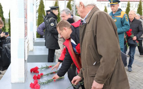 В Гусевском округе прошли памятные мероприятия, посвящённые годовщине аварии на Чернобыльской АЭС