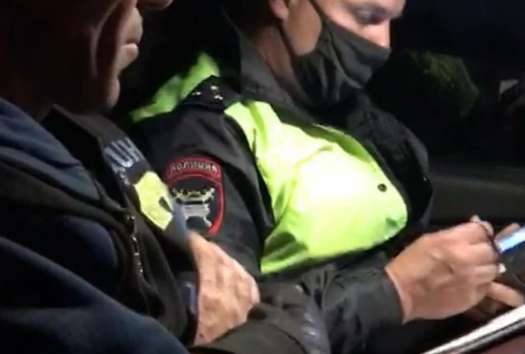 За ночь гусевские сотрудники ГИБДД привлекли к ответственности пять нарушителей