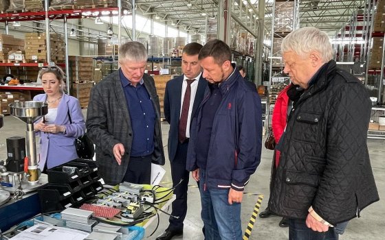 Гости из Бахчисарая посетили завод «Пранкор»