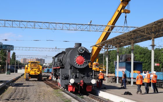 На сборку раритетного паровоза уйдет около трёх месяцев