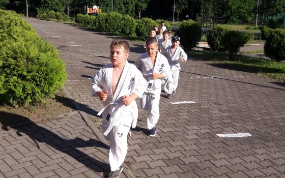 Гусевские каратисты готовятся к повышению квалификации