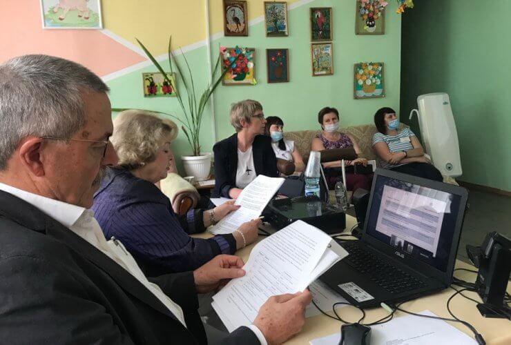 На базе гусевского социального центра прошёл международный семинар по обмену опытом