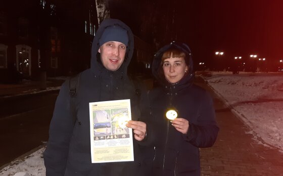 Гусевские Госавтоинспекторы призвали жителей города «засветиться»