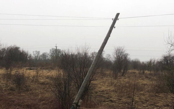Во время урагана в Гусевском округе частично или полностью было обесточено более 30 поселков