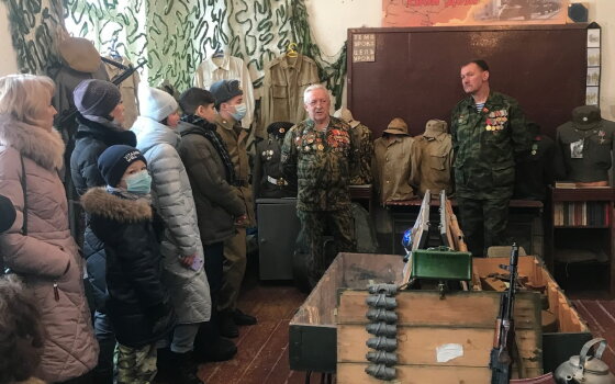 В Гусевском музее состоялась открытая встреча с ветеранами Афганской войны
