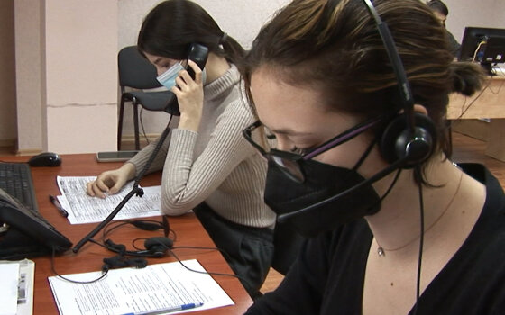 Студенты помогают в борьбе с коронавирусом в больнице Гусева