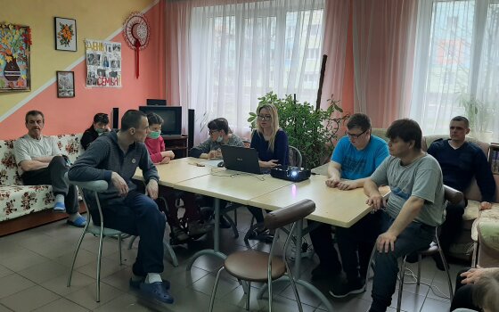 Участники проекта «Шаг вперед» регулярно посещают занятия по пропаганде здорового образа жизни
