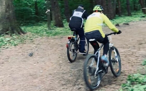 В Гусеве вело-гонка прошла несмотря на погодные условия