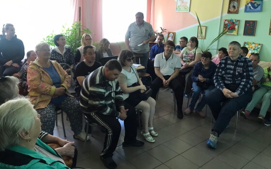 В гусевском социальном центре подвели итоги проекта «Шаг вперед»