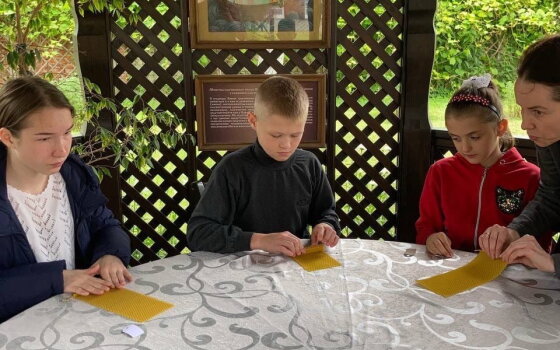 В городском музее прошёл мастер-класс посвященный Дню семьи, любви и верности