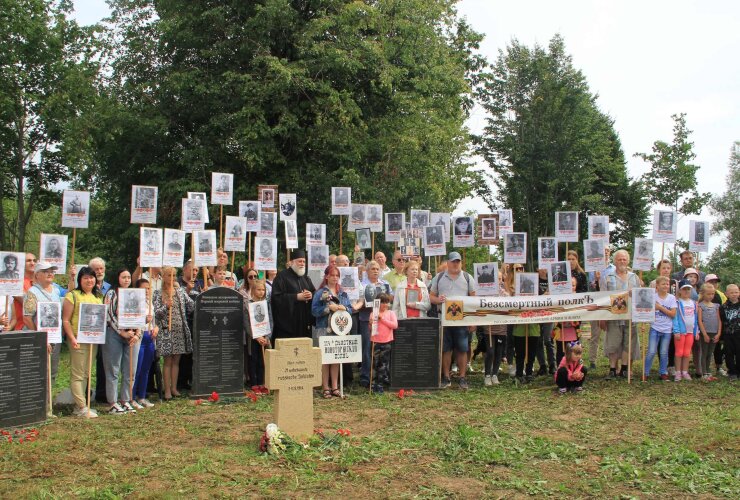 В Калининградской области волонтеры завершили благоустройство мемориала 81 бойцу Первой мировой войны