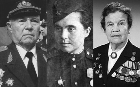 Парторг, комсорг и замкомандира 125-го бомбардировочного полка