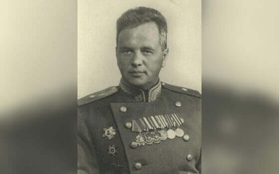 Зампотех командующего Бронетанковыми войсками 3-го Белорусского фронта Зиновьев Николай Михайлович