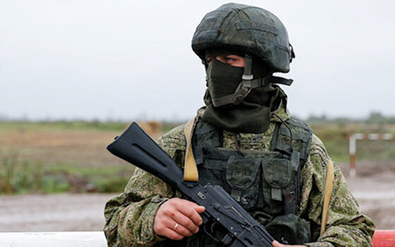 В Калининградской области на полигонах проходят учения мобилизованных