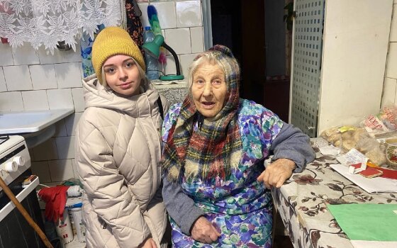 Ветеранская организация, отряд «Щит» и студенты провели акцию «Поколения вместе»