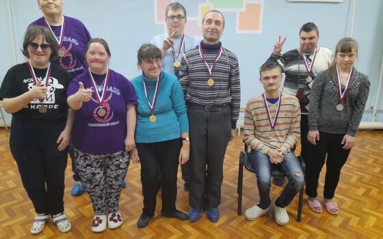 В социально-реабилитационном отделении прошли соревнования по бочче