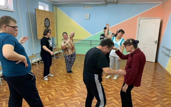 В Комплексном социальном центре в необычном формате прошёл урок актёрского мастерства