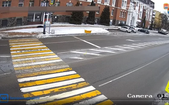 Камеры в центре Гусева запечатлели смерть 41-летнего местного жителя