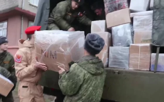 В штабе «Мы Вместе» отправили очередную партию помощи бойцам в зону СВО ко Дню защитника Отечества