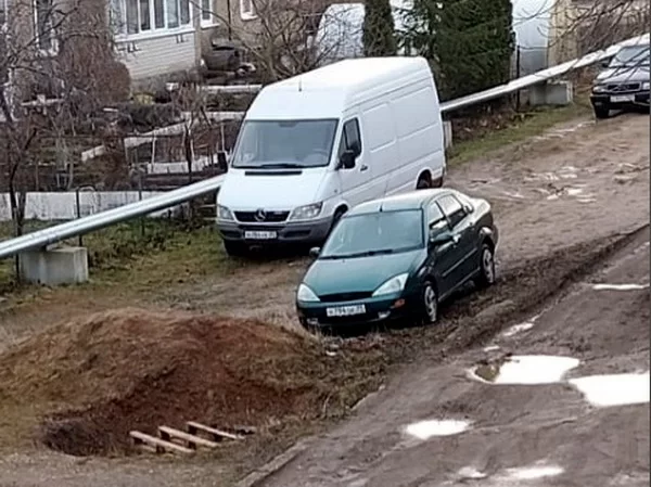 Ремонтные работы на Сосновом переулке возобновят в начале апреля