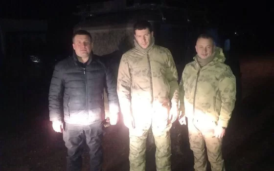 Глава городской администрации посетил гусевских бойцов в зоне СВО
