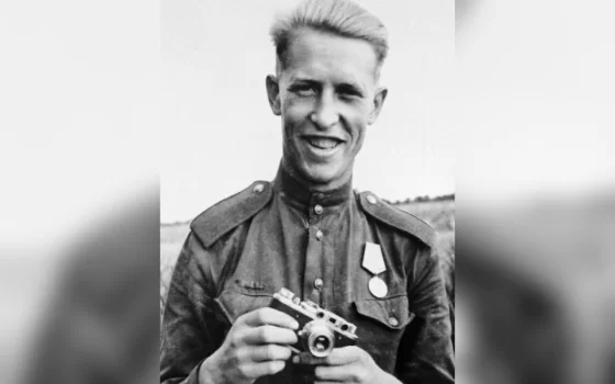 Военный фотокорреспондент 5-й Советской Армии Александр Иванович Становов