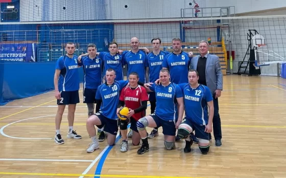 Гусевские волейболисты взяли второе место на областном чемпионате