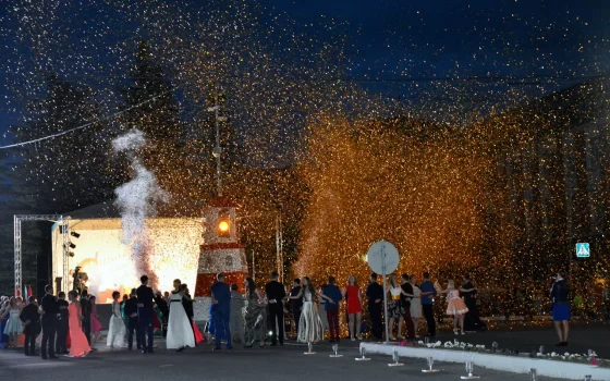 23 июня на центральной площади состоится торжественное чествование выпускников