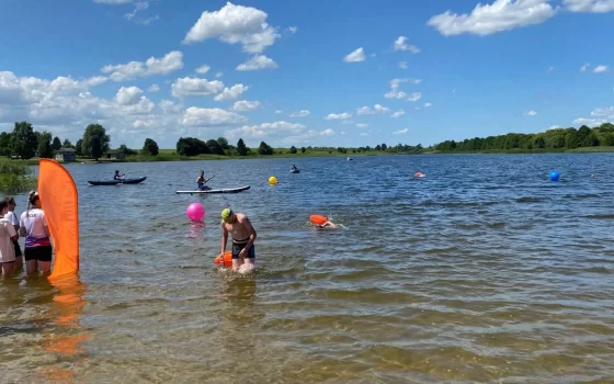 Заплыв на открытой воде «Покорение озера Домашнее» состоялся