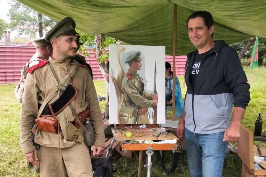 В Гусеве проходит пленэр «По следам „Великой и Забытой“»