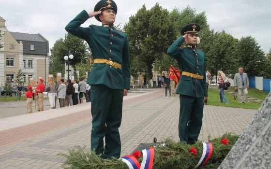 В Гусеве отдали дань памяти воинам Первой мировой