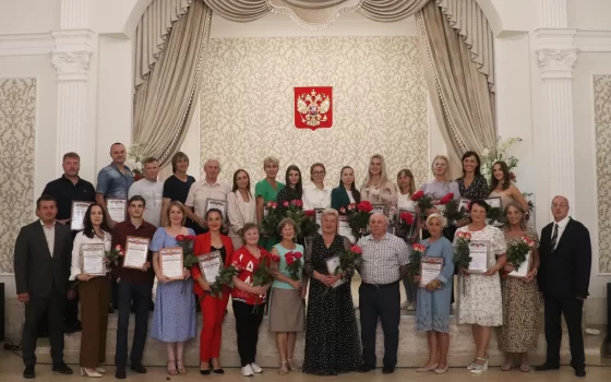 В Гусеве поздравили работников спорта с Днем физкультурника
