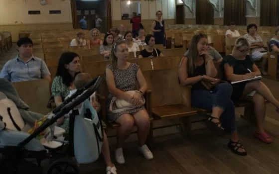 В городском ДО прошла встреча с членами семей военнослужащих