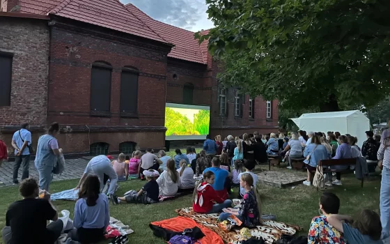 «Ночь кино» в Гусеве прошла под открытым небом