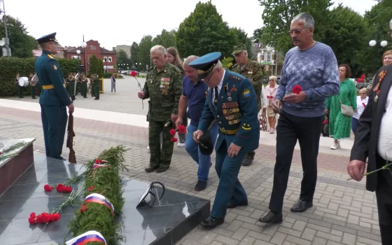 В Гусеве почтили память солдат, погибших в Первой мировой войне