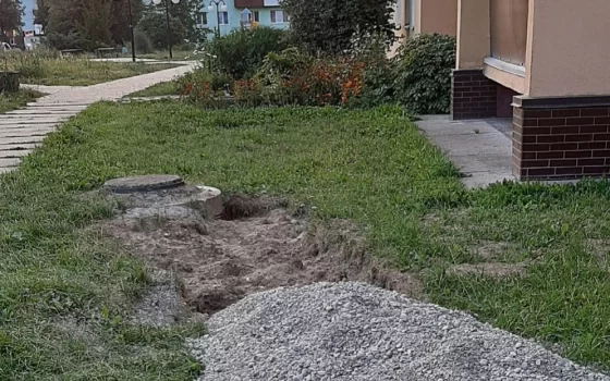 Последствия ремонта на Московской ликвидируют до конца месяца
