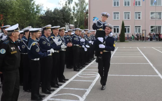 В гусевском кадетском корпусе начался учебный год