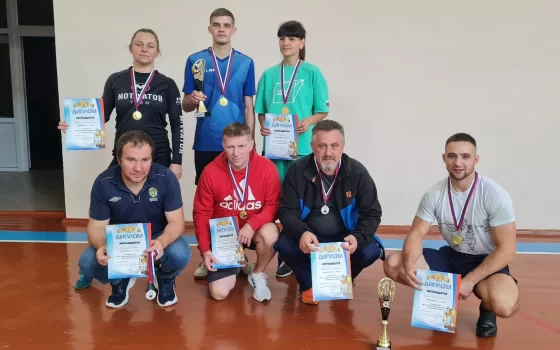В Гусеве прошли соревнования по гиревому спорту