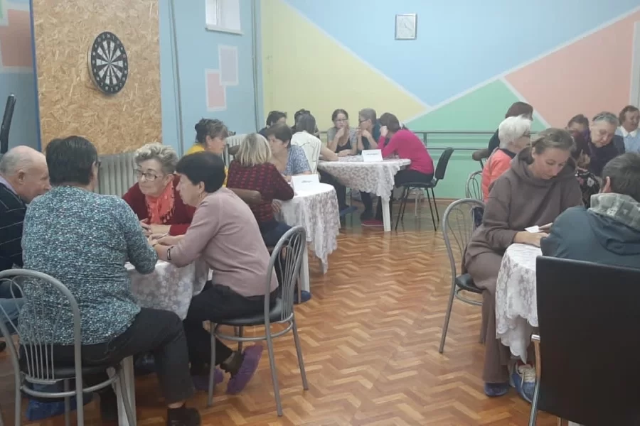 В социально-реабилитационном отделении прошла вторая в этом сезоне игра «Что? Где? Когда?»